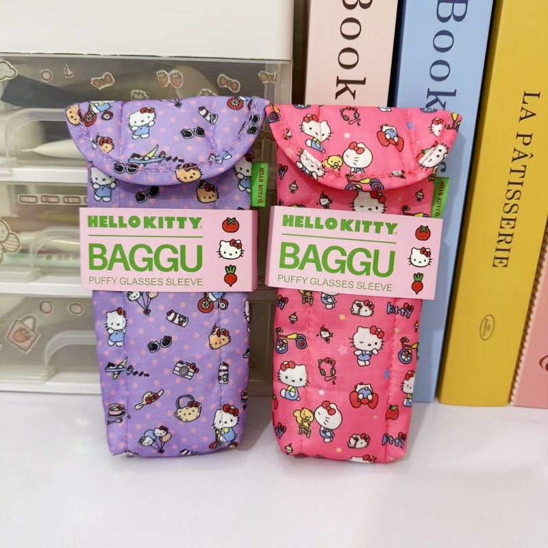 Women Bags Wholesale - KawaiiHello Kitty Kartun Kacamata Hitam Tas