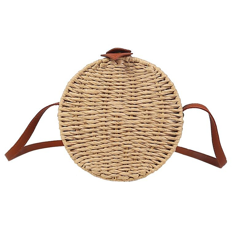 Circle Round Bag - Tas Rotan Musim Panas Wanita Tas
