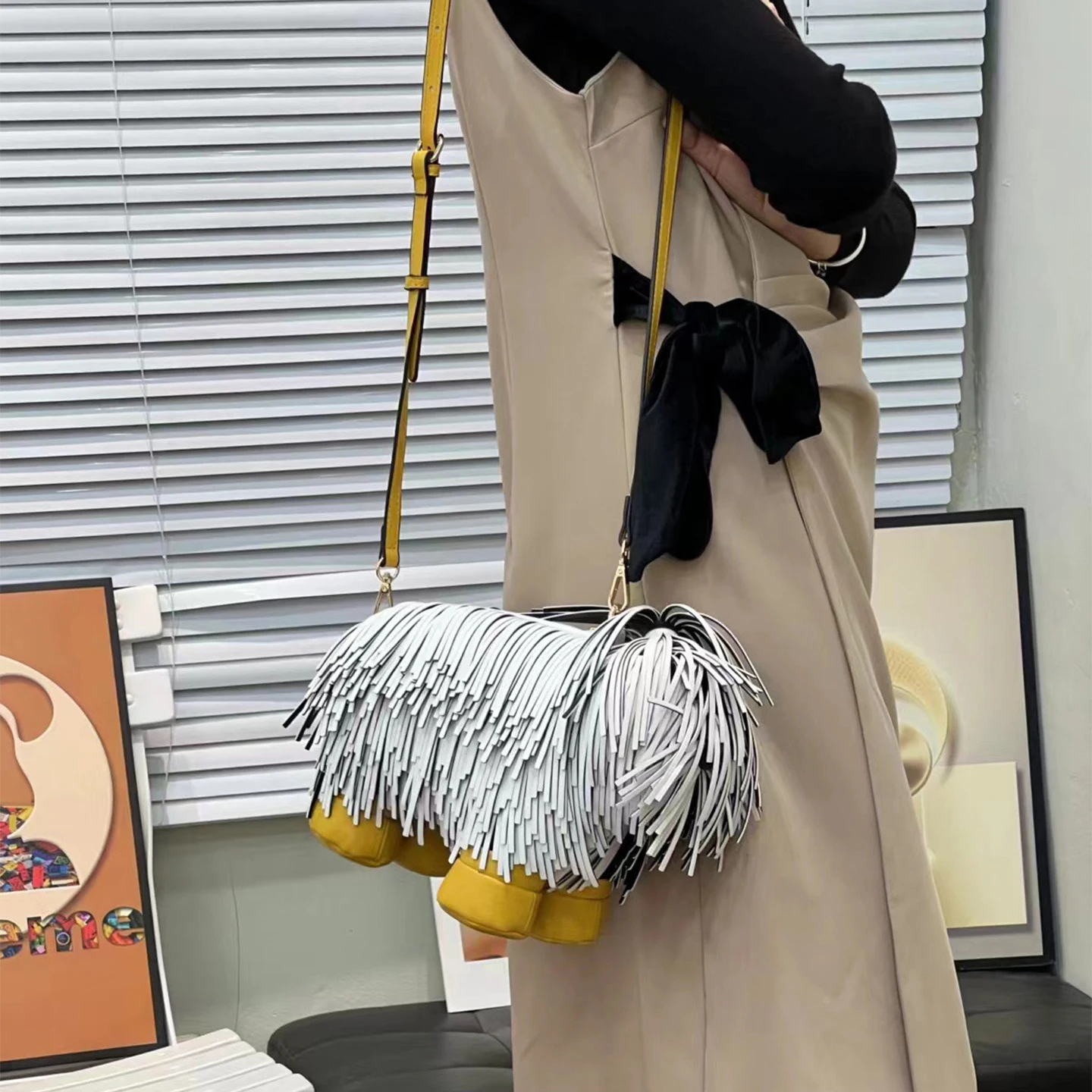 Women'S Bags New Look - Tas Selempang Wanita Bentuk Anak Anjing