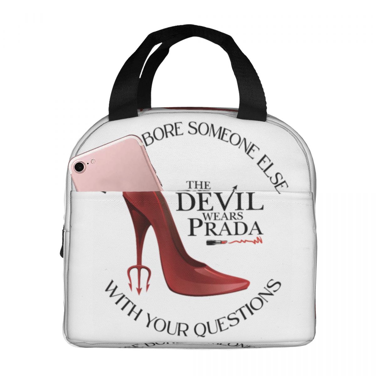 Women Bags Prada - Tas Makan Siang Bertema Film Red