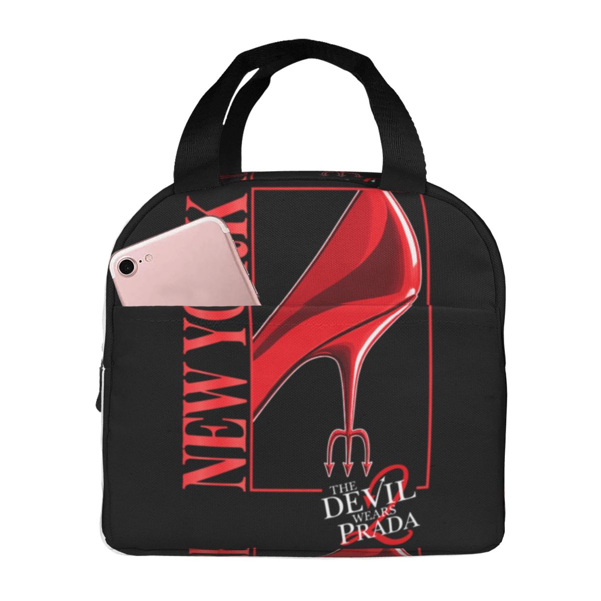 Women Bags Prada - Tas Makan Siang Berinsulasi Bertema Film