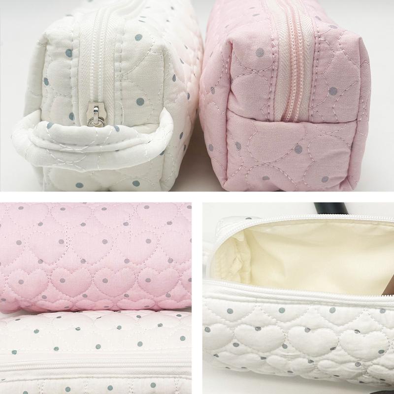 Tas Kosmetik Motif Polkadot Po - Women Bags Daily Use ulasan dan harga