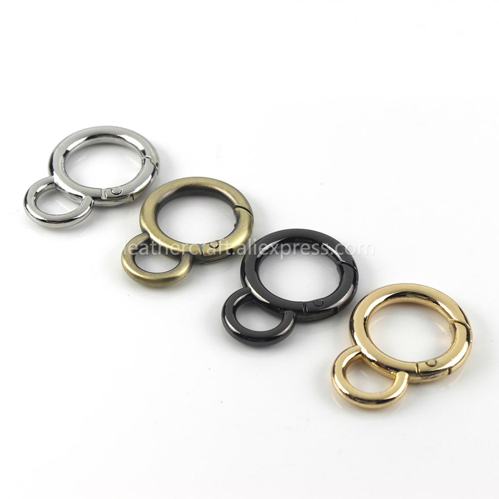 Logam Lingkaran Snap Hook Spri - Circle Round Bag ulasan dan harga