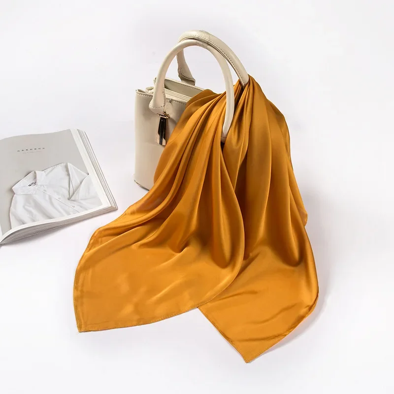 Syal Satin Wanita 70cm Warna S - Women Bags Wholesale ulasan dan harga