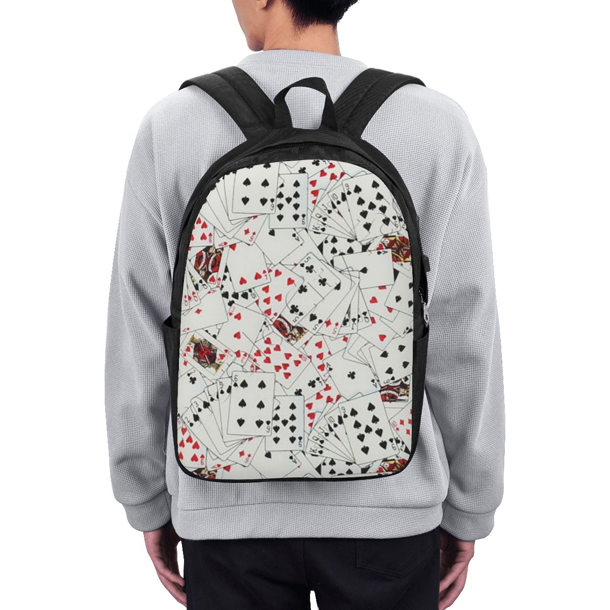 Tas Ransel Motif Kartu Poker,  - Women Bags Laptop ulasan dan harga