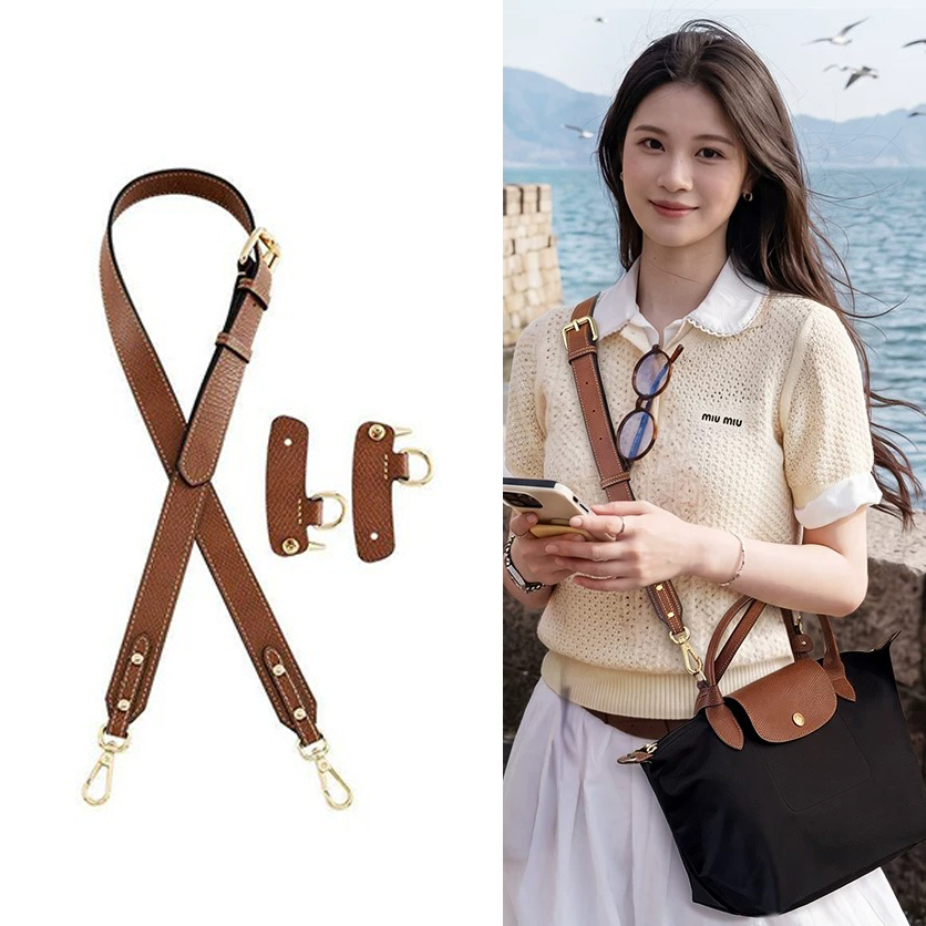 Tali Tas Kulit untuk Longchamp - Women'S Bags Longchamp ulasan dan harga