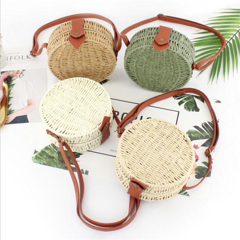 Tas Rotan Musim Panas Wanita T - Circle Round Bag ulasan dan harga