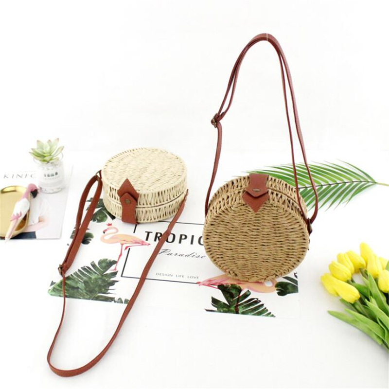 Tas Rotan Musim Panas Wanita T - Circle Round Bag ulasan dan harga