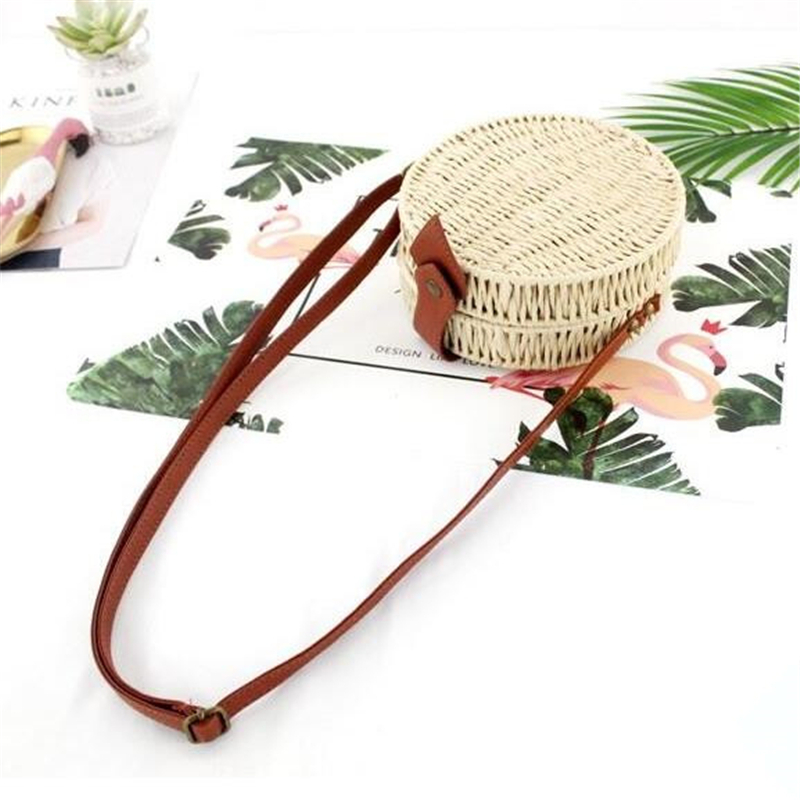 Tas Rotan Musim Panas Wanita T - Circle Round Bag ulasan dan harga