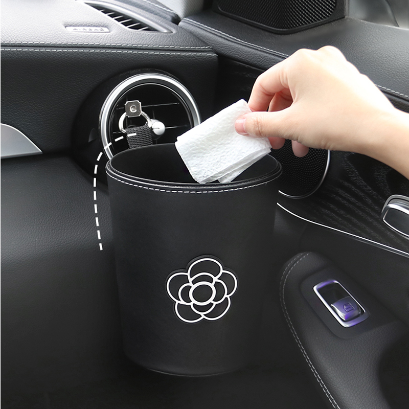 Tempat Sampah mobil bunga kart - Circle Round Bag ulasan dan harga