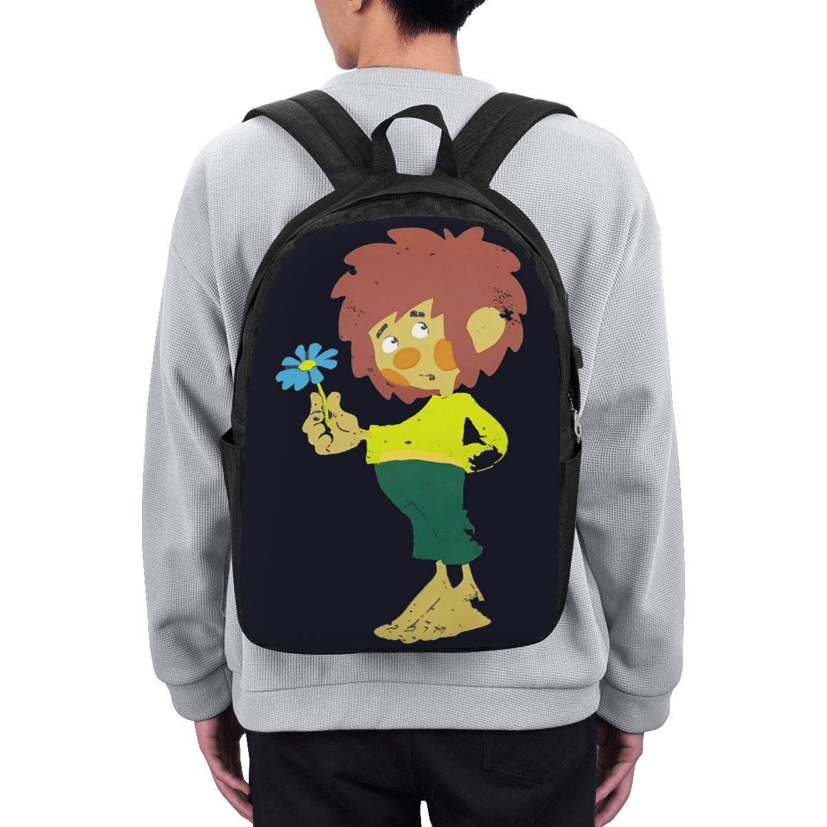 Pumuckl Blume - Figur Backpack - Women Bags For Laptop ulasan dan harga