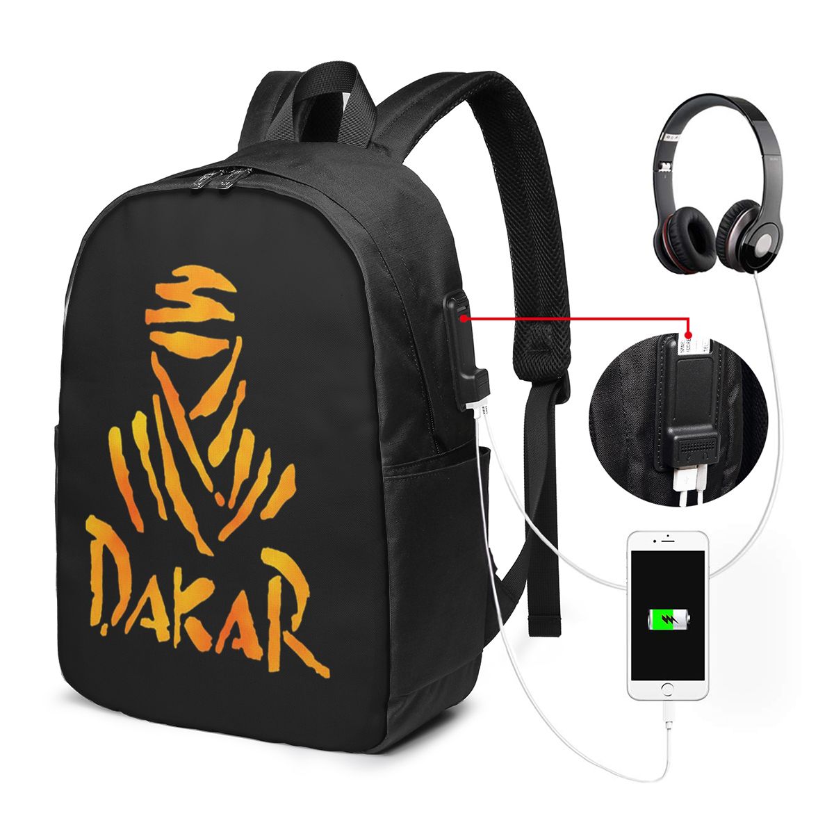 Dakar Rally Tas Ransel Motor T - Women Bags Laptop ulasan dan harga