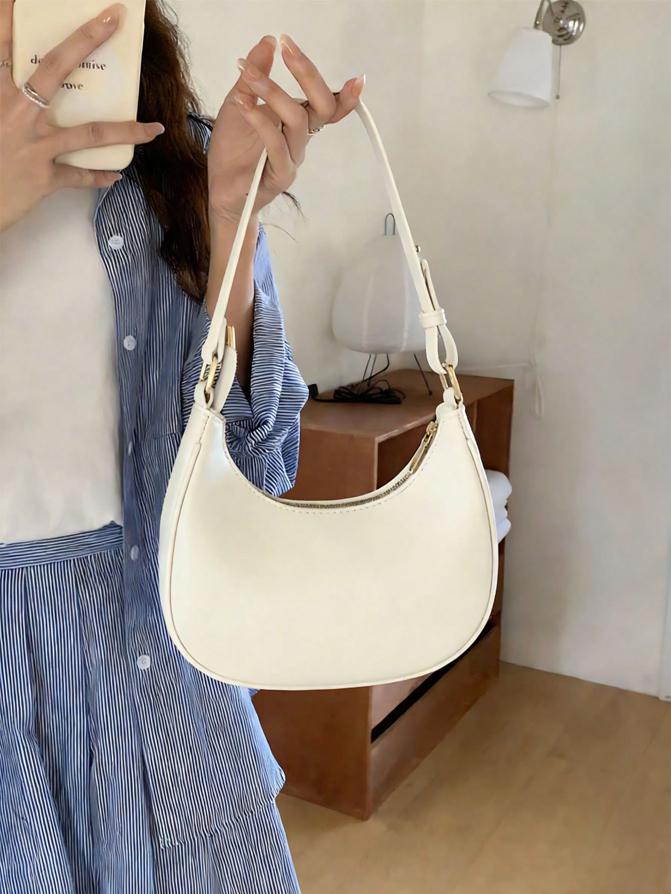 Tas bahu berbentuk bulan sabit - Women'S Bags New Look ulasan dan harga