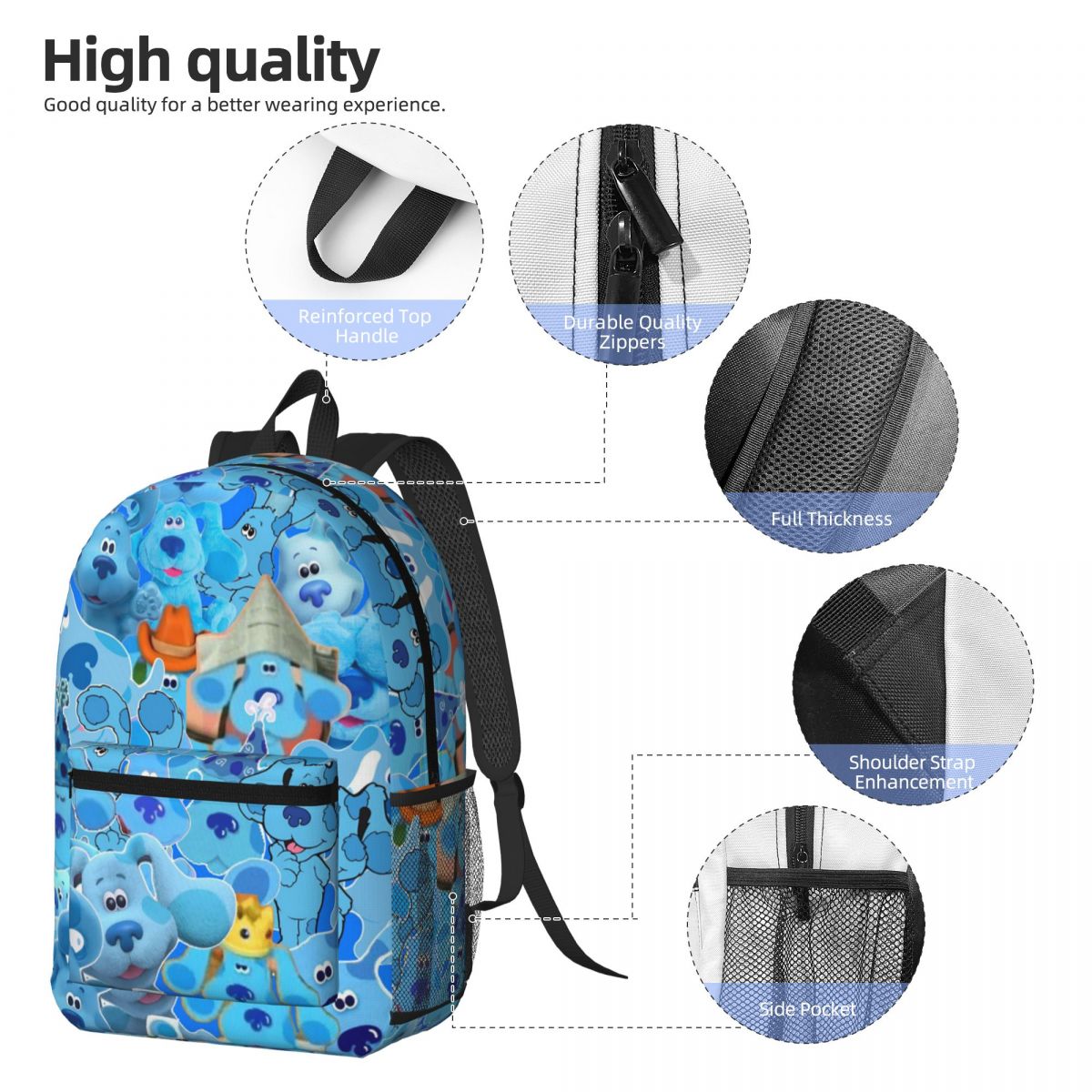 Blue's Clues Blue Dog Kartun R - Women Bags For Laptop ulasan dan harga