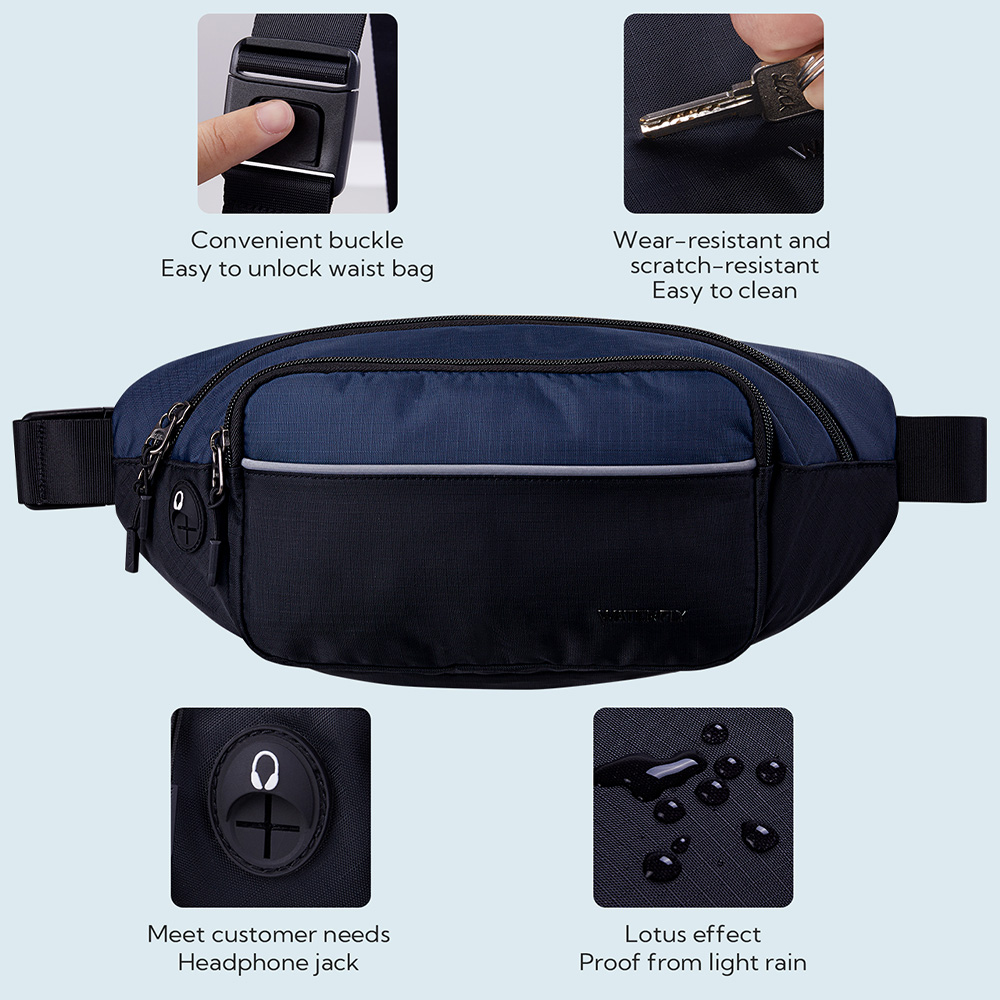WATERFLY tas pinggang pria dan - Women Bags Daily Use ulasan dan harga
