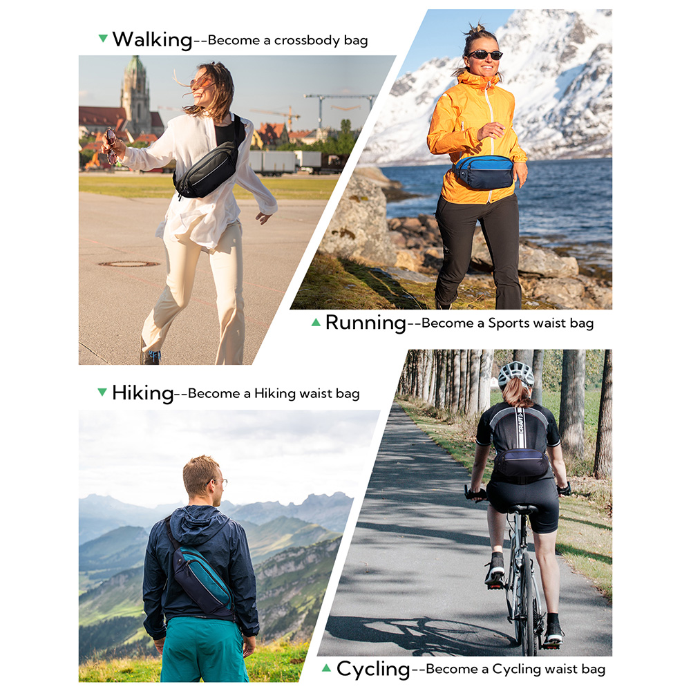 WATERFLY tas pinggang pria dan - Women Bags Daily Use ulasan dan harga