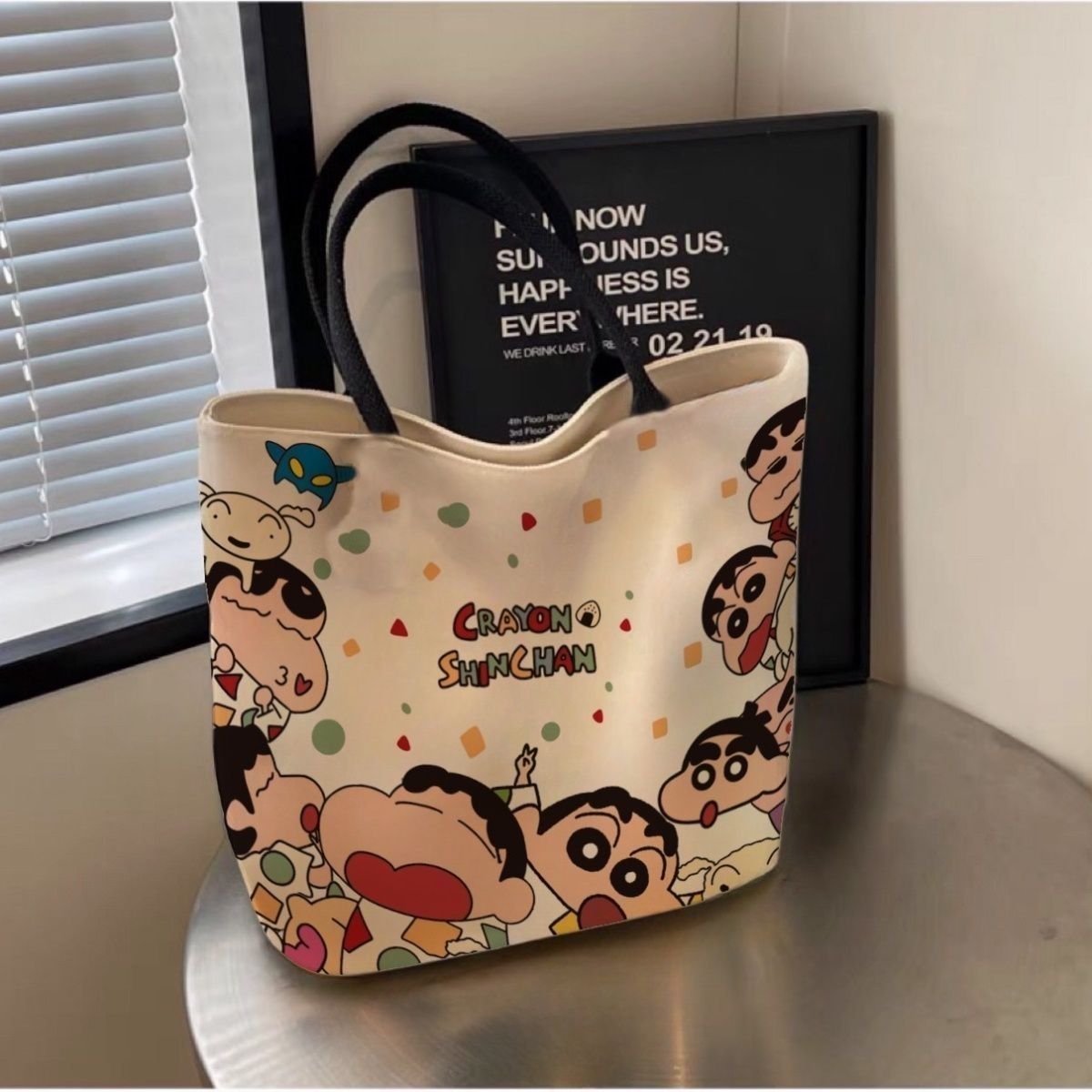 Tas Kanvas Crayon Shin-chan 20 - Women Bags Daily Use ulasan dan harga