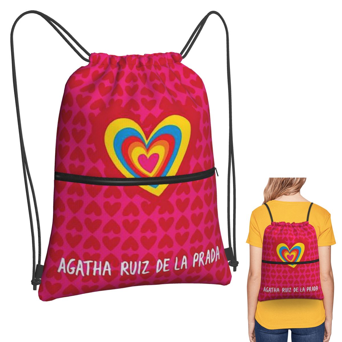 Ransel Pola Agatha Ruiz-De La- - Women Bags Prada ulasan dan harga