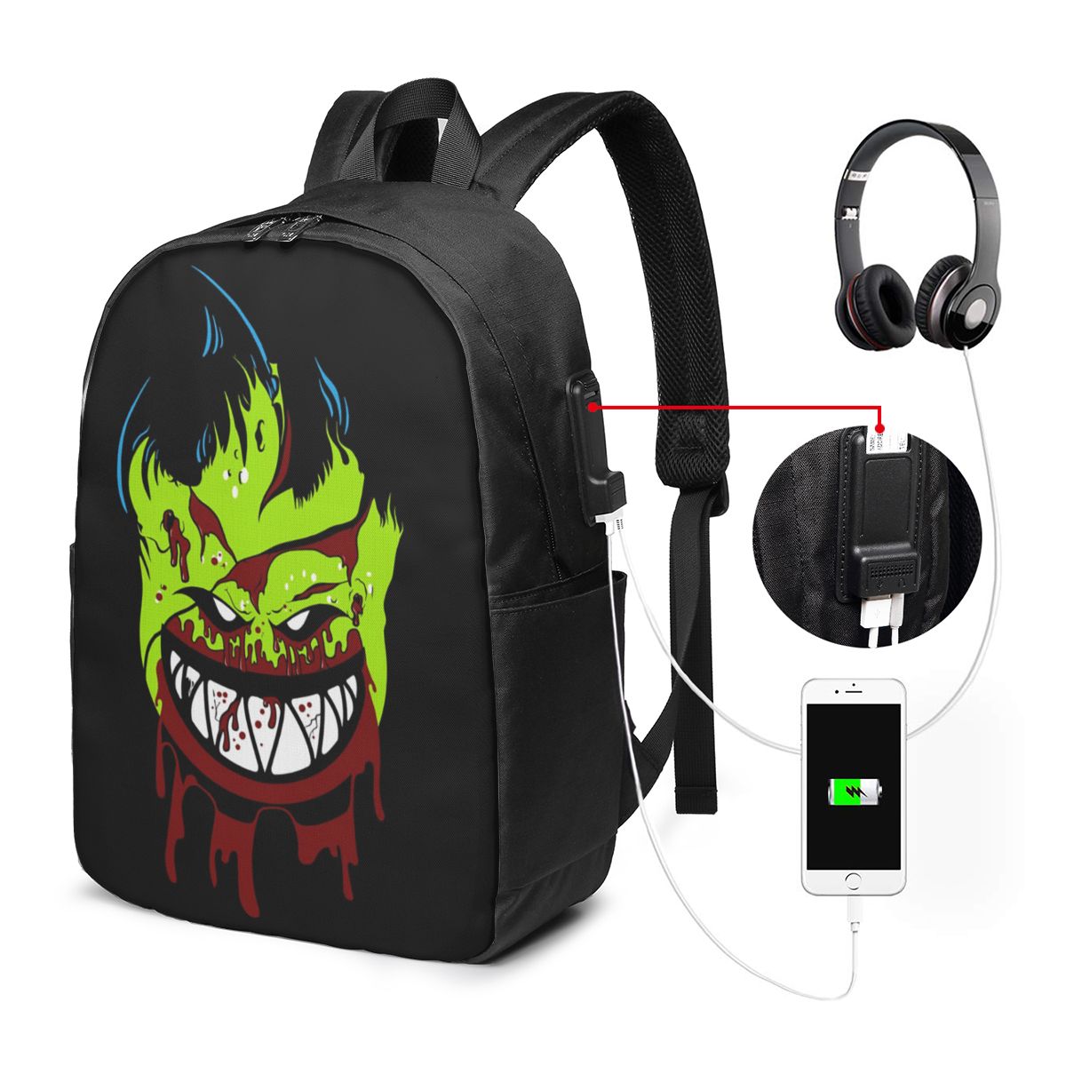 Spitfire Skate Backpack Travel - Women Bags Laptop ulasan dan harga